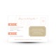 Carte réponse RSVP format carte postale mariage champêtre