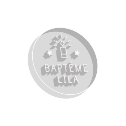 Emporte pièce personnalisé baptême bougie