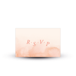 Carte réponse RSVP Arche Florale