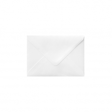 Enveloppe standard blanche pour faire-part naissance