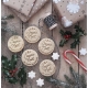 Emporte-pièce bredele joyeux noël alsace presse à biscuits