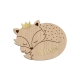 Décoration chambre enfant renard enseigne personnalisée en bois
