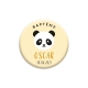 Cadeaux d'invités personnalisés baptême panda