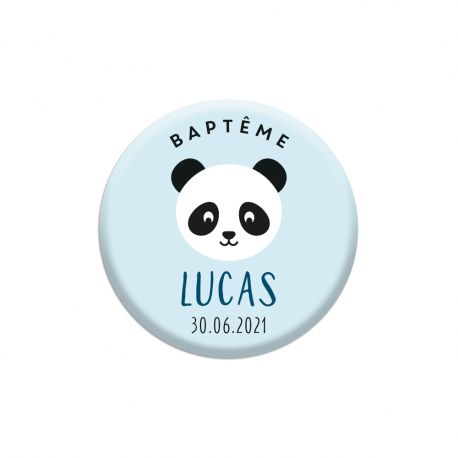 Magnet baptême personnalisé cadeau d'invités original