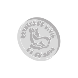 Emporte-pièce personnalisé faon baptême ou anniversaire