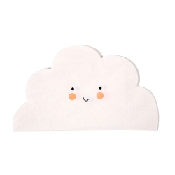 Serviette nuage