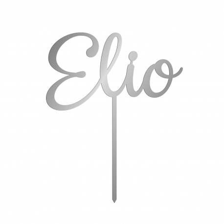 Cake topper prénom personnalisé anniversaire ou baptême