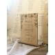 Panneau en bois menu mariage personnalisé