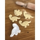 Anniversaire thème dinosaure emporte-pièce à biscuits