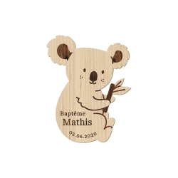 Magnet en bois koala
