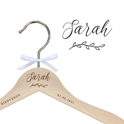 Cintre enfant personnalisé végétal