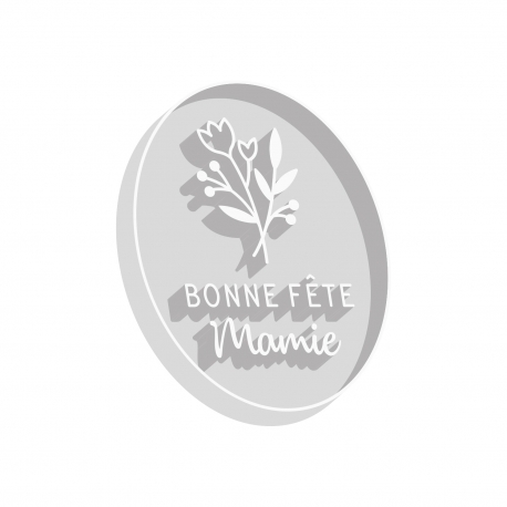 Emporte-pièce original bonne fête mamie pour sablés