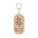 Porte-clef en bois mamie chérie