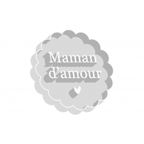 Emporte-pièce pour biscuits Maman d'amour, cadeau original