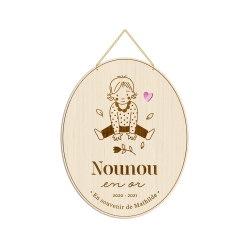 Médaille portrait souvenir enfant