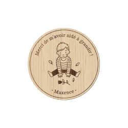 Magnet portrait souvenir enfant