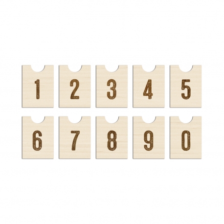 Carte chiffre pour année scolaire, pancarte rentrée à l'école