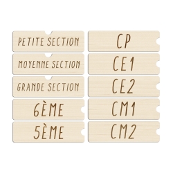 Pièce supplémentaire niveau, pancarte rentrée scolaire