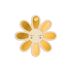 Miroir de poche mère-veilleuse