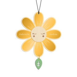 Bijou de voiture fleur mère-veilleuse, cadeau original maman