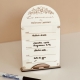 Desk planner en bois à personnaliser pour maîtresse
