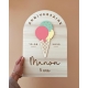 Panneau de bienvenue anniversaire enfant thème glace