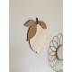 Décoration citron en bois, citron à accrocher