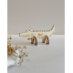Décoration crocodile, crocodile en bois personnalisé