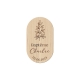 Magnet en bois personnalisé baptême ou anniversaire