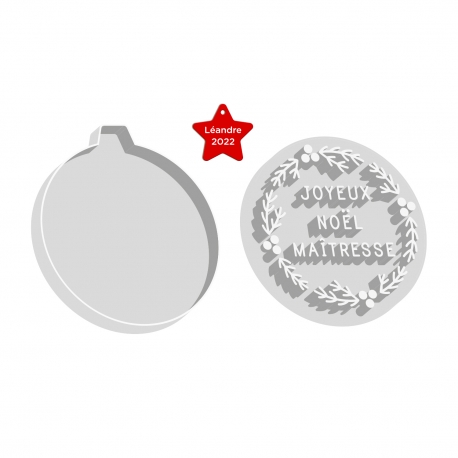 Kit créatif enfant, cadeau de Noël pour maîtresse