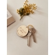 Porte-clef en bois à personnaliser fête des grand-mères