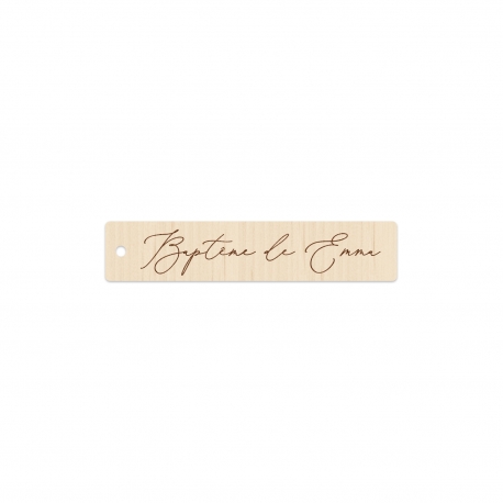 Étiquette personnalisée, cadeaux d'invités baptême