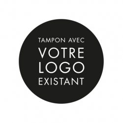 Tampon encreur avec votre logo existant mariage baptême entreprise