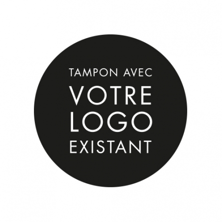 Tampon encreur avec votre logo existant mariage baptême entreprise