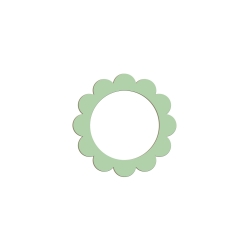 Rond de serviette fleur