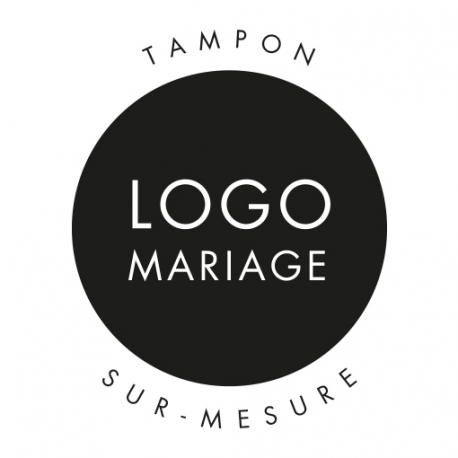 Tampon encreur mariage sur-mesure