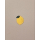 Décoration murale citron jaune à accrocher