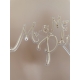 Cake topper mariage à personnaliser plexiglas transparent et champagne