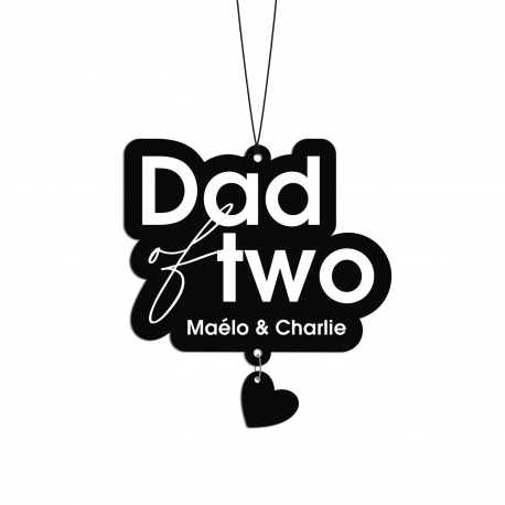 Bijou de voiture Dad of, cadeau fête des pères