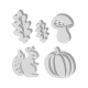Emporte-pièces à biscuits thème automne