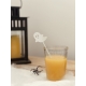 Touillette à cocktail Halloween, fantôme plexiglas blanc