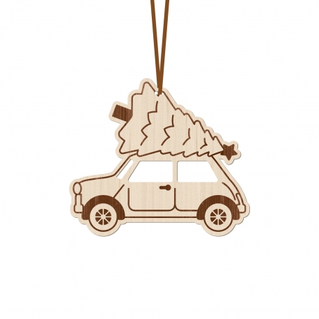 Suspension de Noël Rosie la voiture