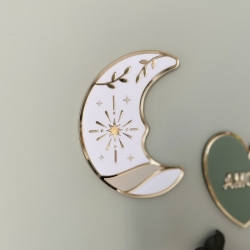 Décoration originale et unique en plexiglas, Lune de vie