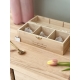 Boîte à tisanes en bois personnalisée, cadeau mamie