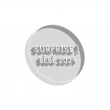 Emporte-pièce pour biscuits, annonce grossesse