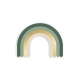Décoration arc-en-ciel en plexiglas coloris vert