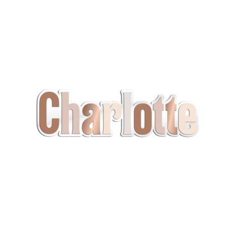 Prénom enfant plexiglas, décoration murale personnalisée rose