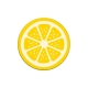 Dessous de verre en plexiglas rondelle de citron, collection apéro
