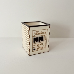 Pot à crayons Meilleur papa