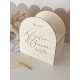 Urne de mariage personnalisée en bois Blossom